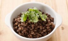 carne macinata cotta